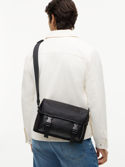 Tommy Hilfiger Flag Logo Jacquard Satchel