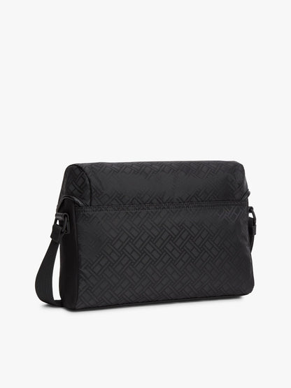 Tommy Hilfiger Flag Logo Jacquard Satchel