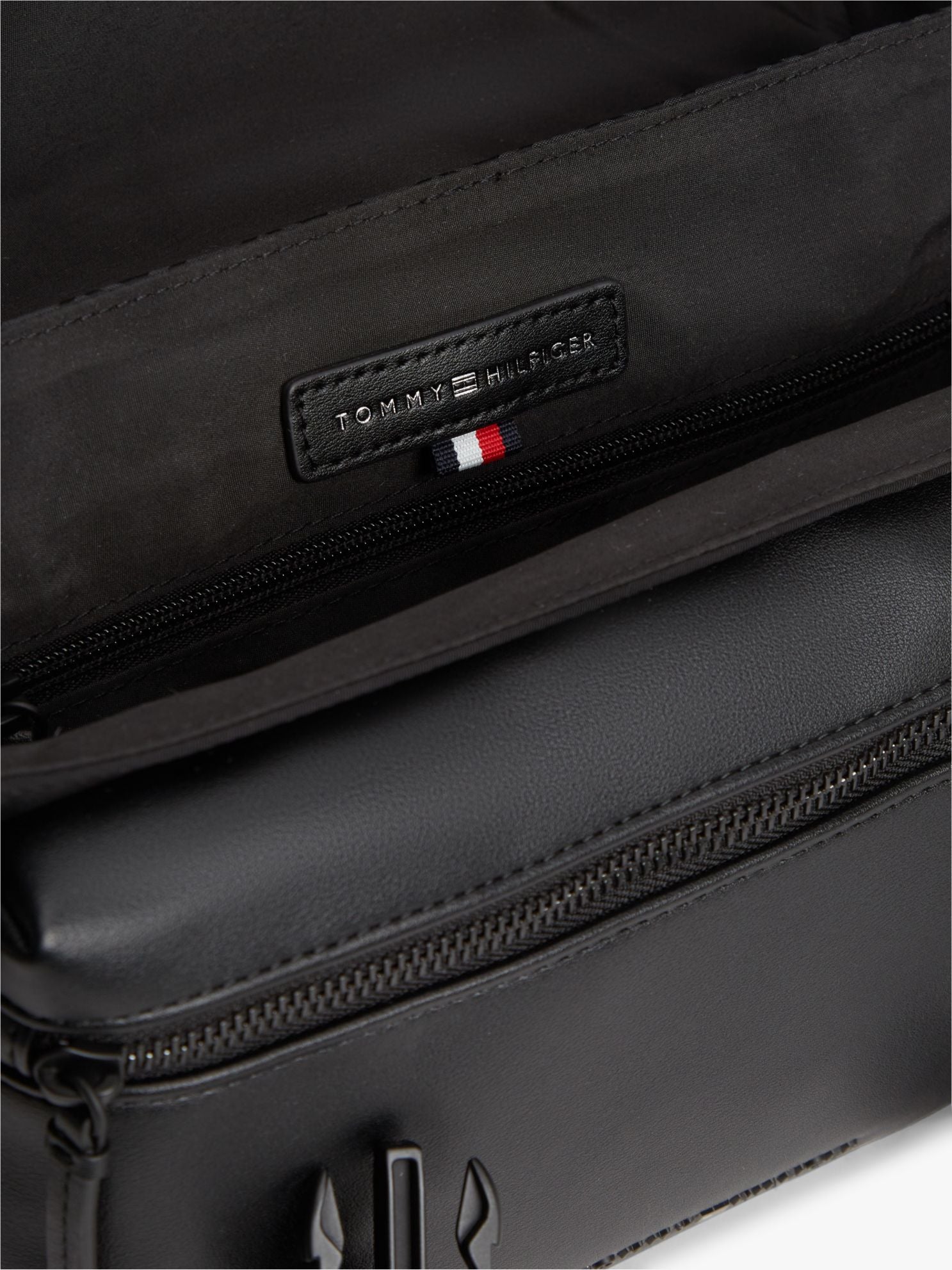 Tommy Hilfiger Flag Logo Jacquard Satchel