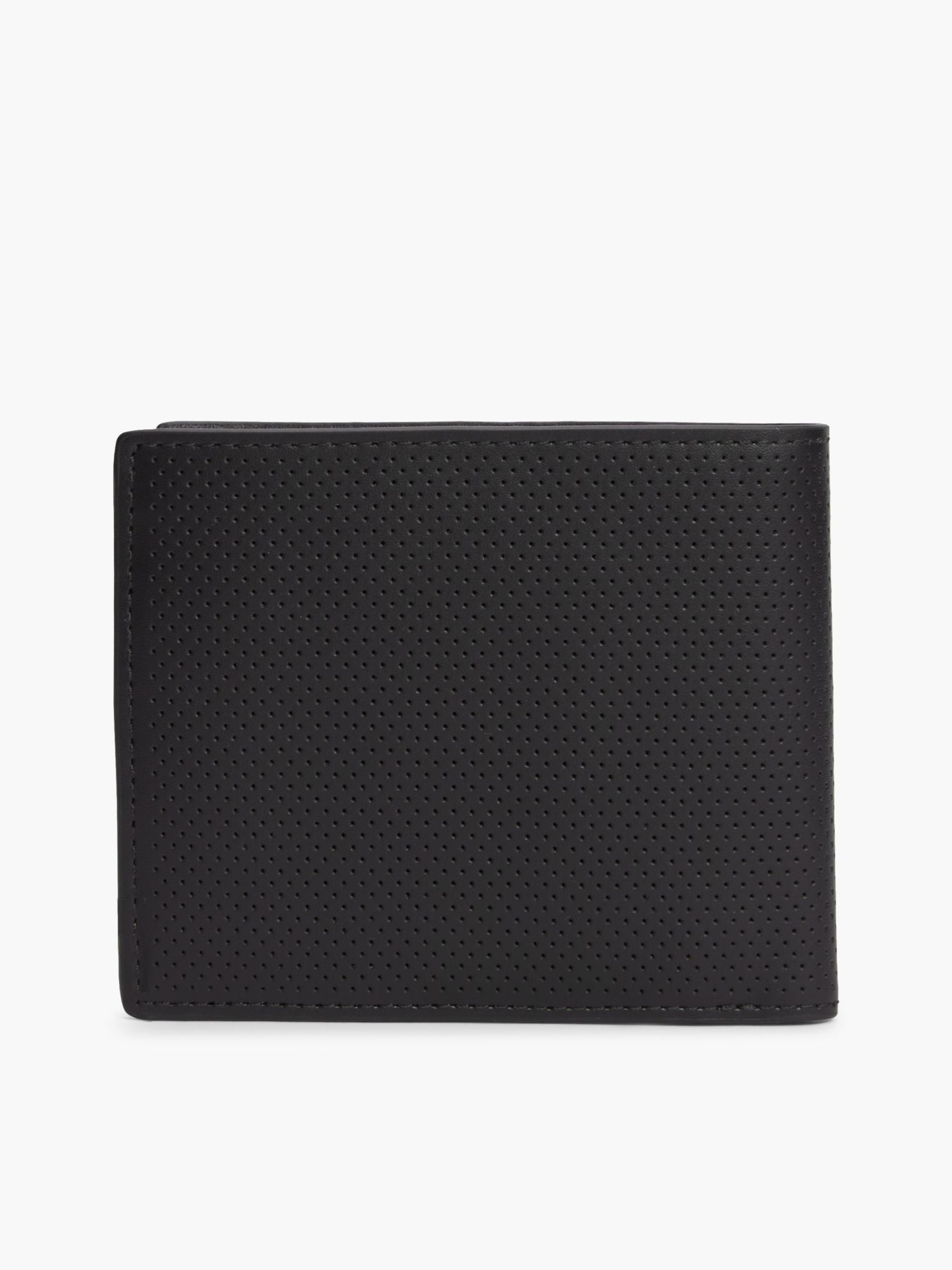 Tommy Hilfiger Textured Leather Card & Coin Wallet