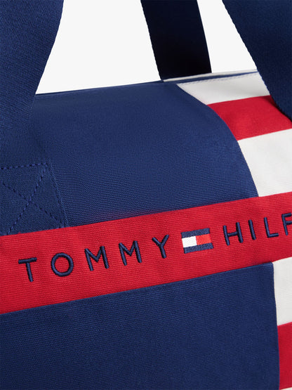 Tommy Hilfiger Flag Colorblock Canvas Duffel Bag