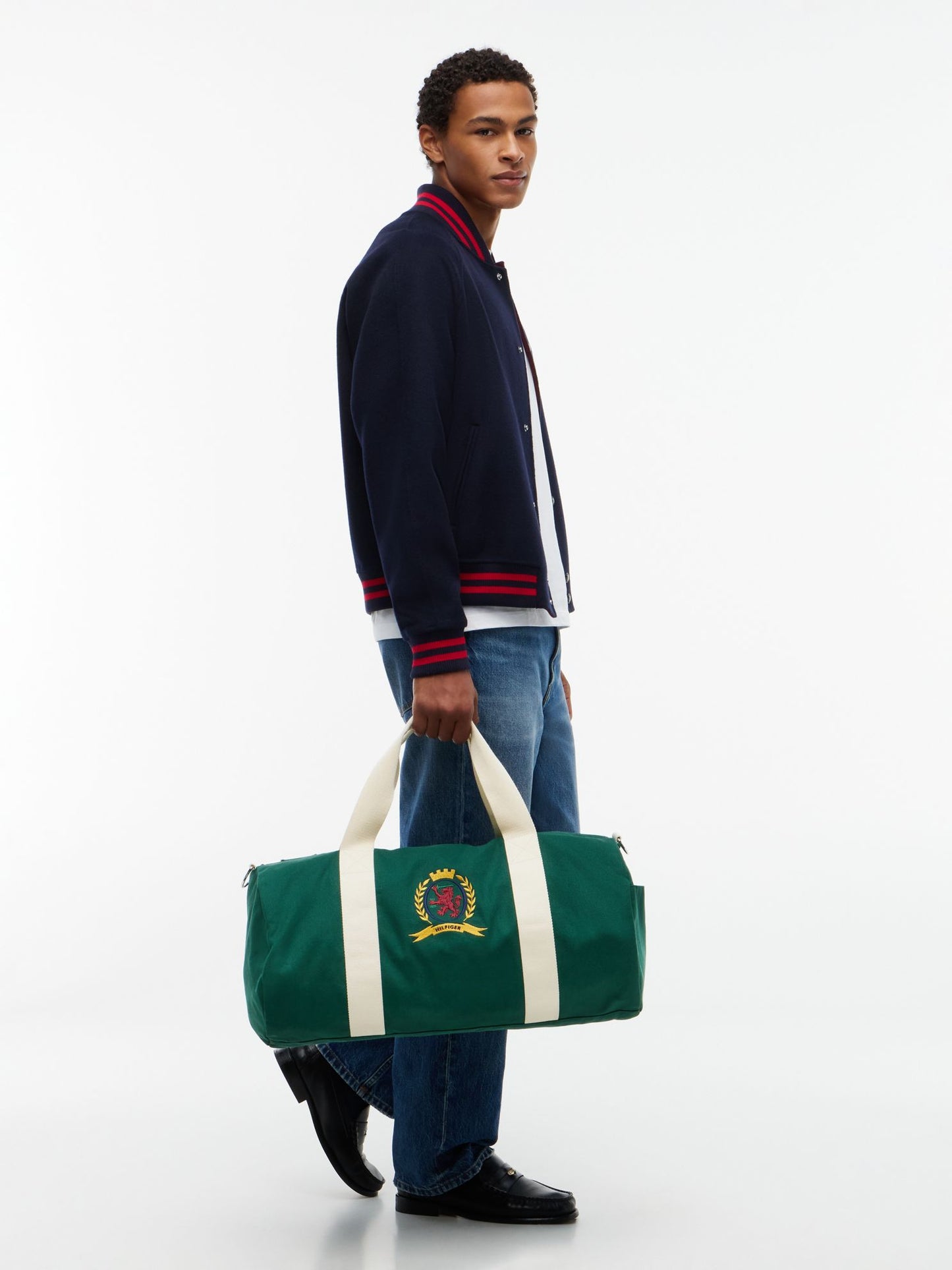 Tommy Hilfiger Embroidered Crest Duffel Bag