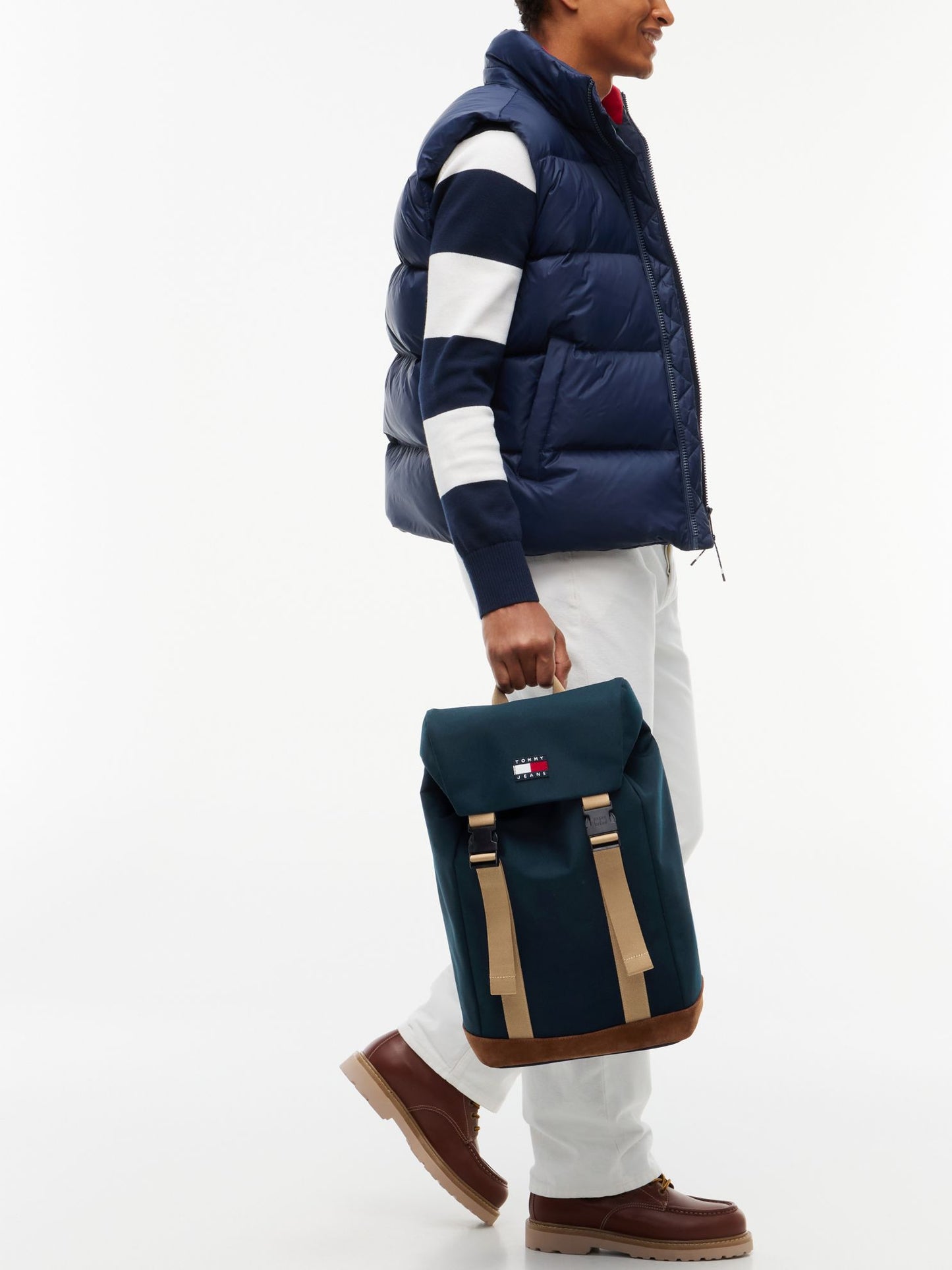 Tommy Hilfiger Tommy Jeans Mixed-Media Backpack
