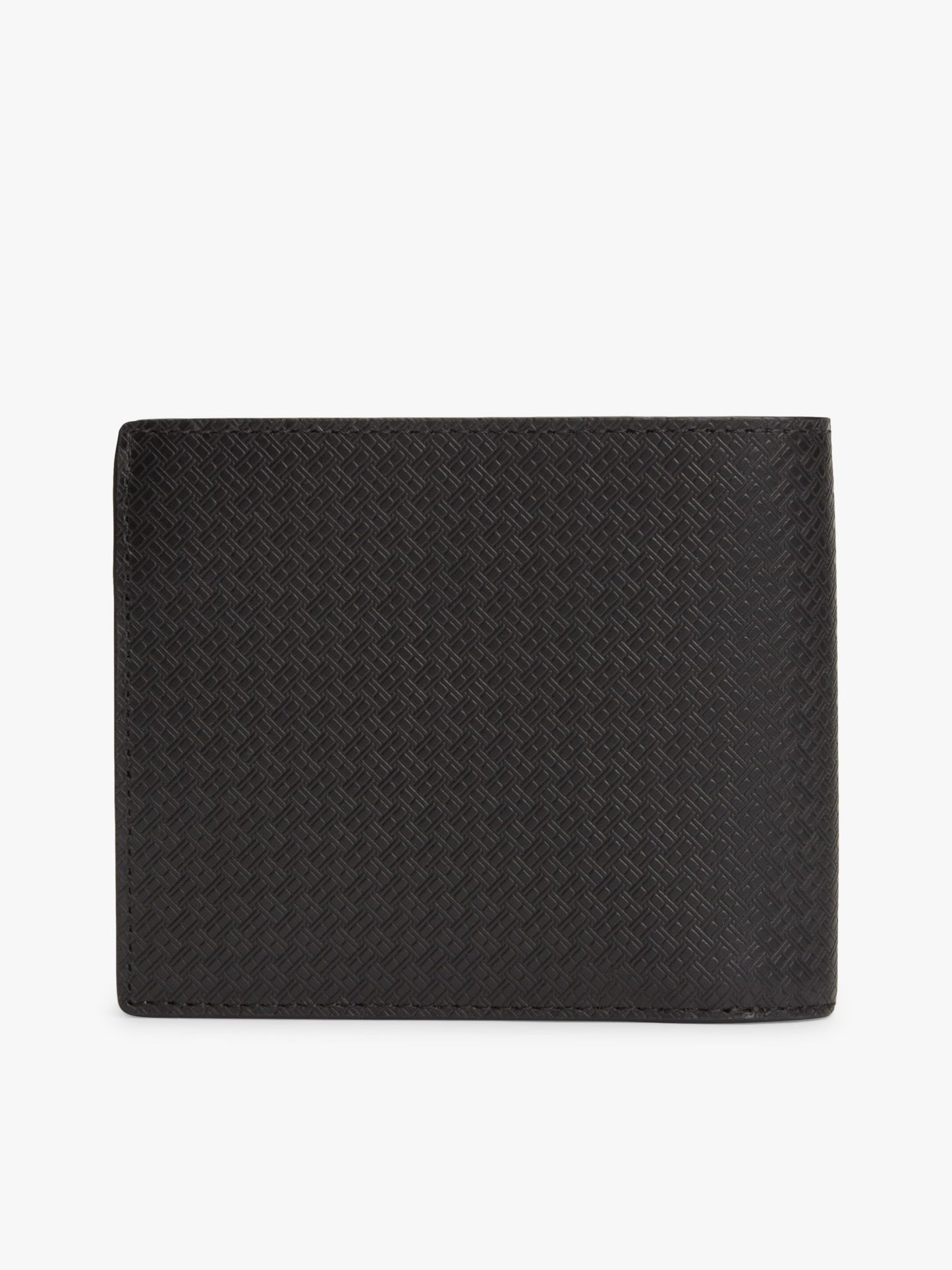 Tommy Hilfiger Allover Flag Leather Card & Coin Wallet