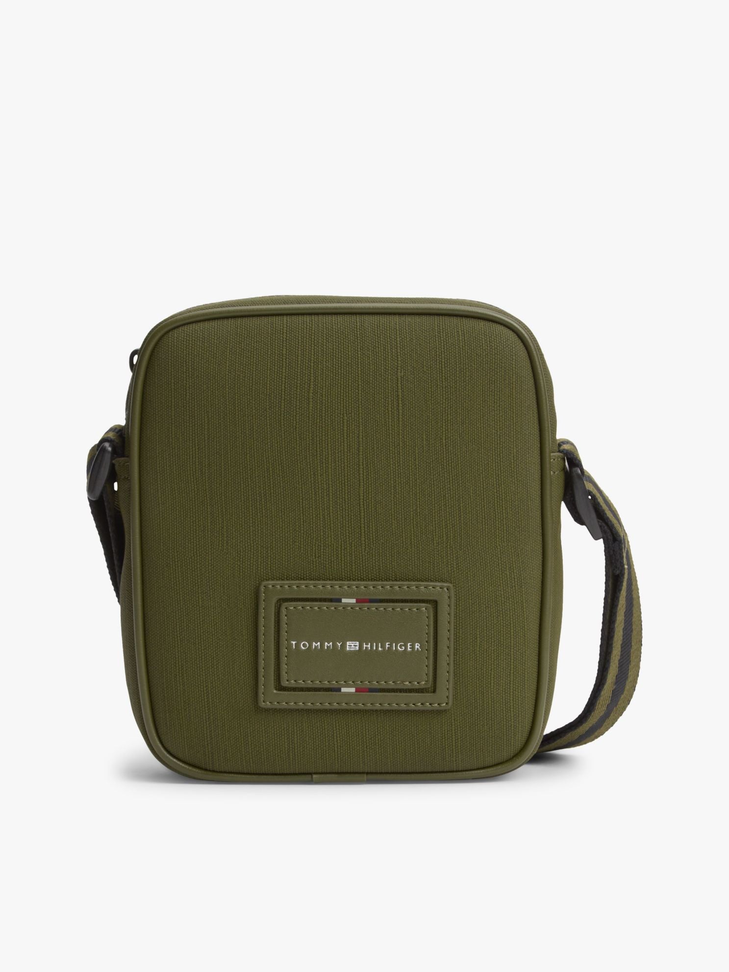 Tommy Hilfiger Hilfiger Logo Textured Mini Reporter Bag