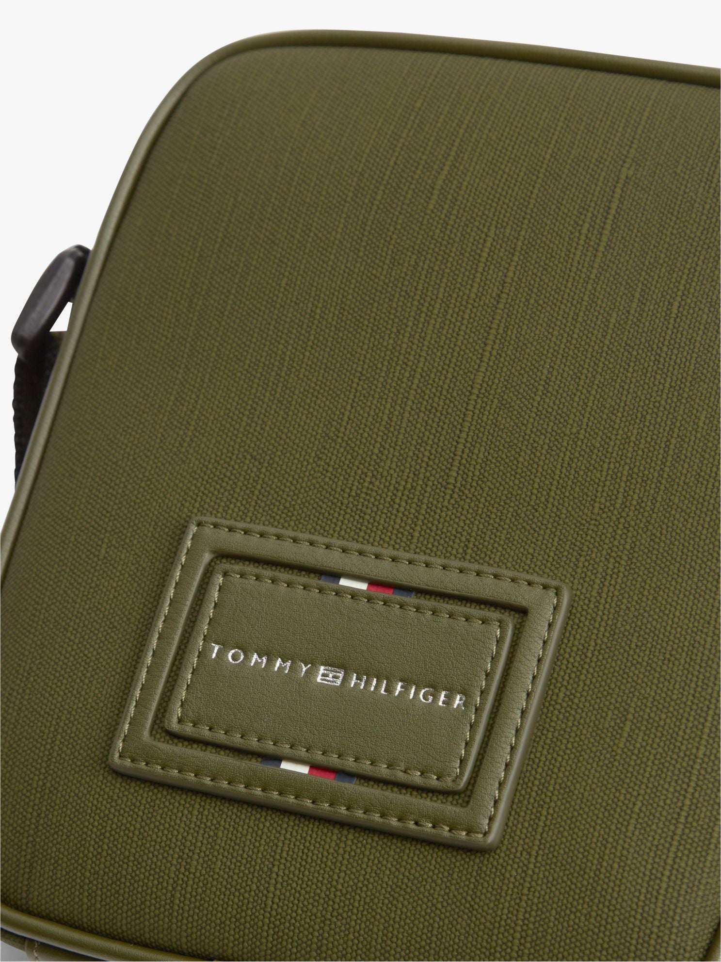 Tommy Hilfiger Hilfiger Logo Textured Mini Reporter Bag