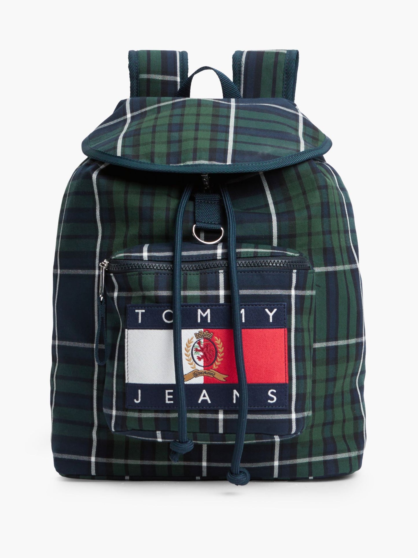 Tommy Hilfiger Tommy Jeans Archive Logo Plaid Backpack