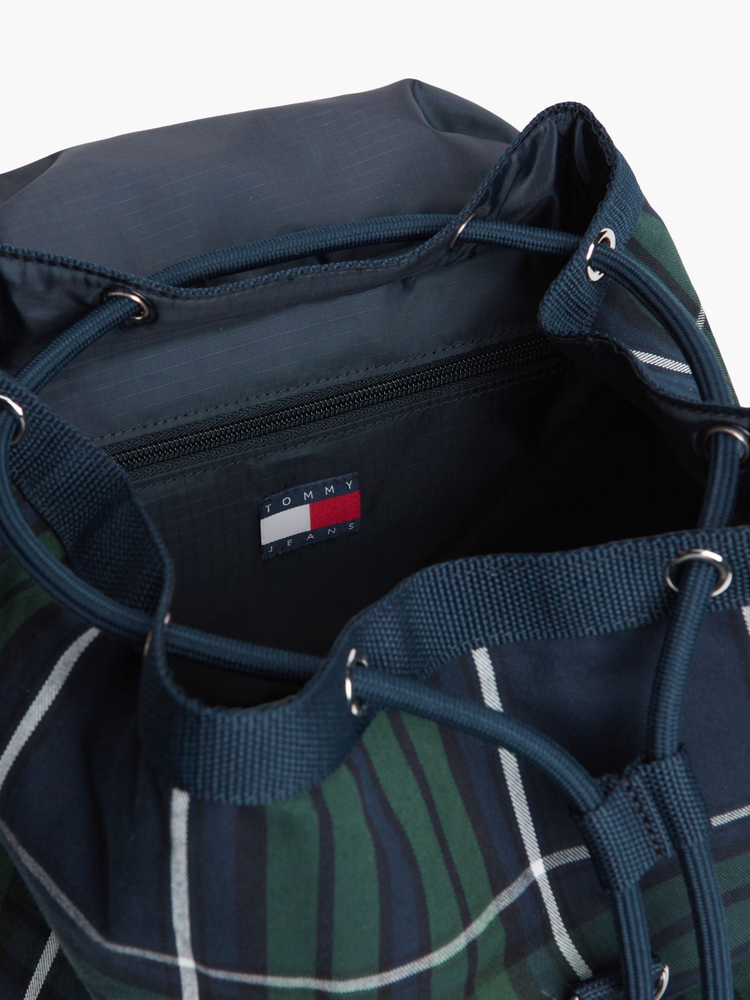Tommy Hilfiger Tommy Jeans Archive Logo Plaid Backpack