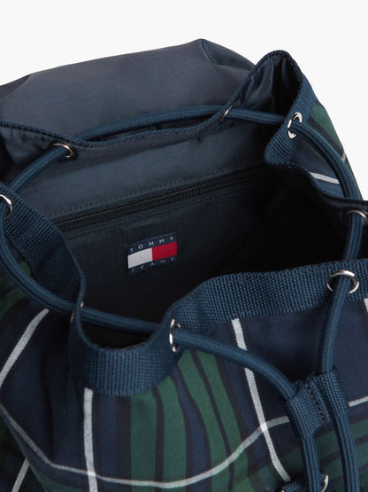 Tommy Hilfiger Tommy Jeans Archive Logo Plaid Backpack
