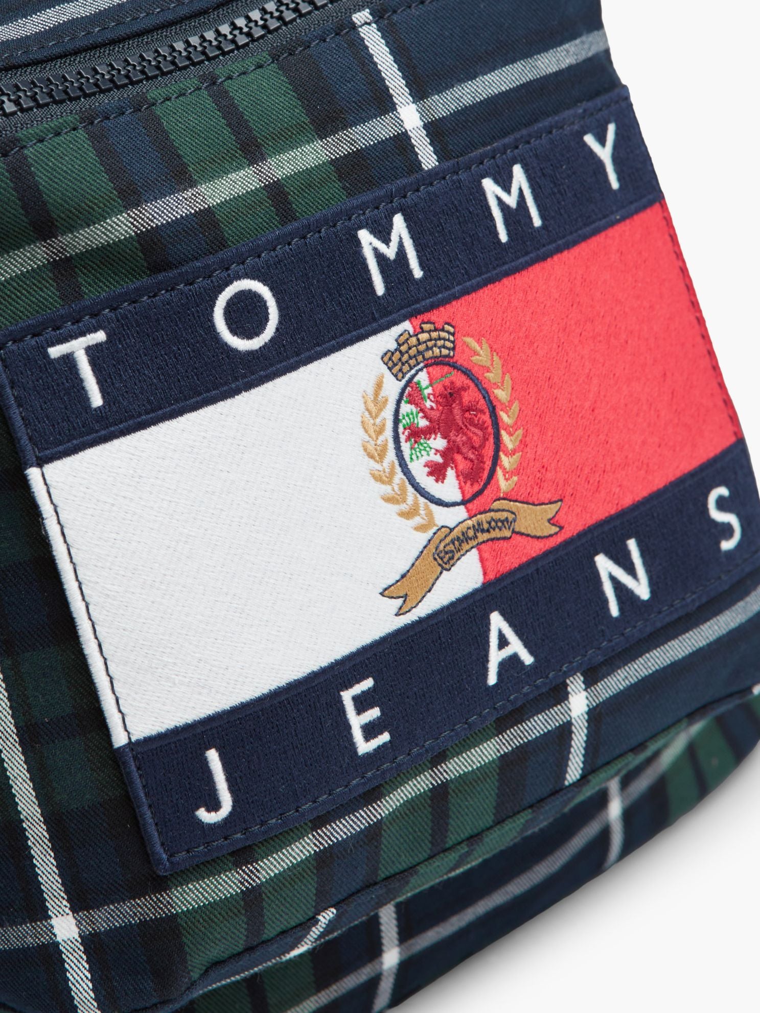 Tommy Hilfiger Tommy Jeans Archive Logo Plaid Backpack