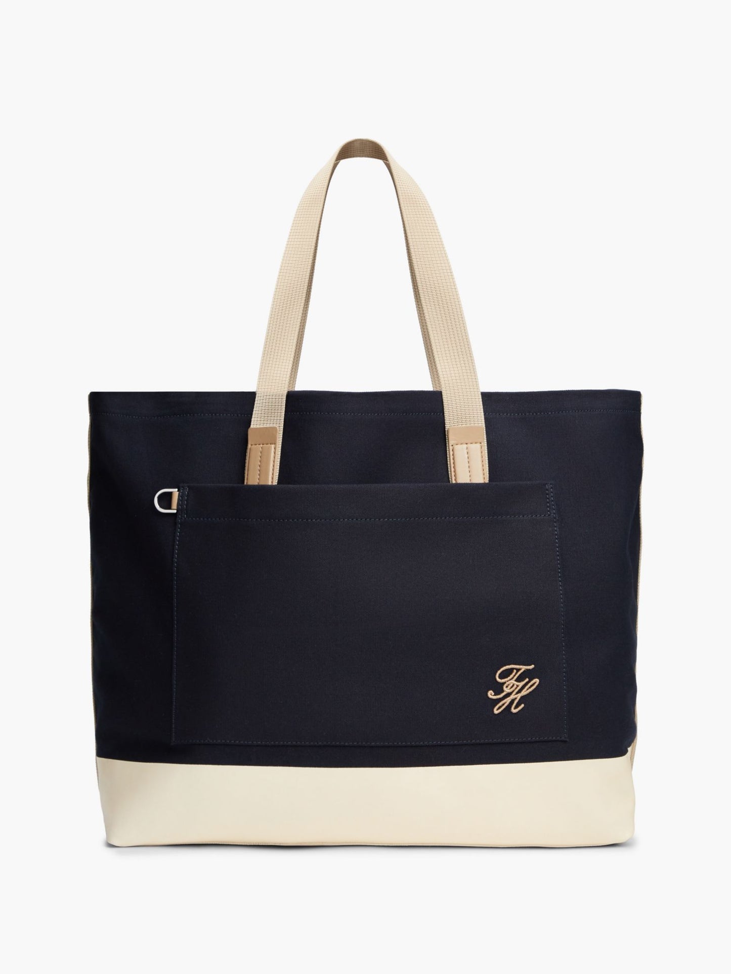 Tommy Hilfiger Colorblock Canvas Tote Bag