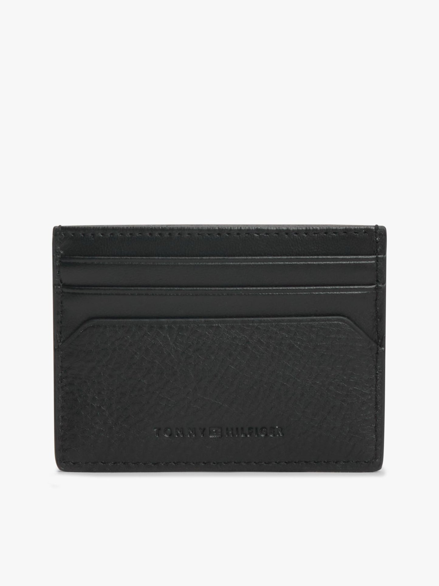 Tommy Hilfiger Pebbled Leather Card Holder