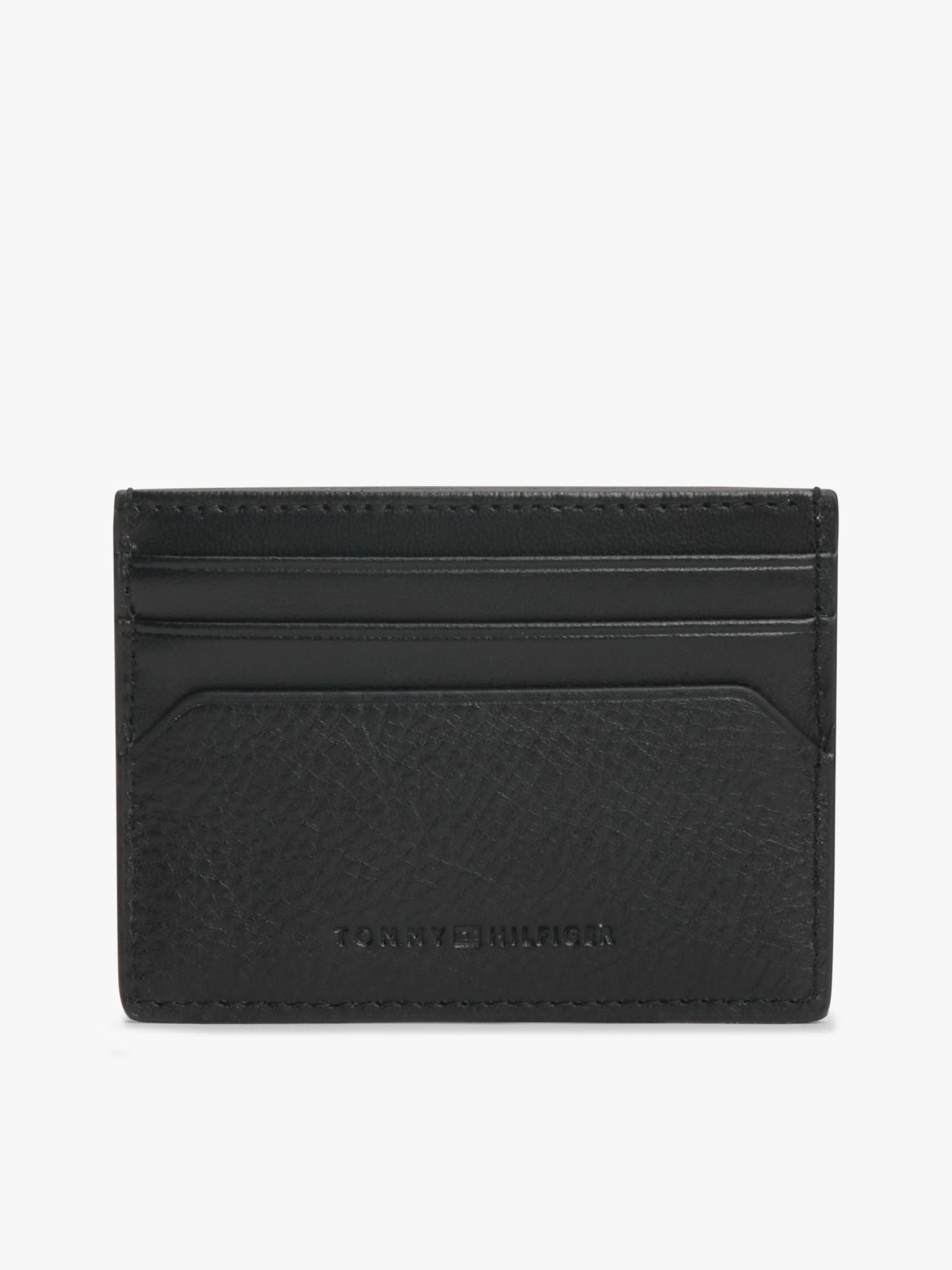 Tommy Hilfiger Pebbled Leather Card Holder