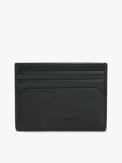 Tommy Hilfiger Pebbled Leather Card Holder