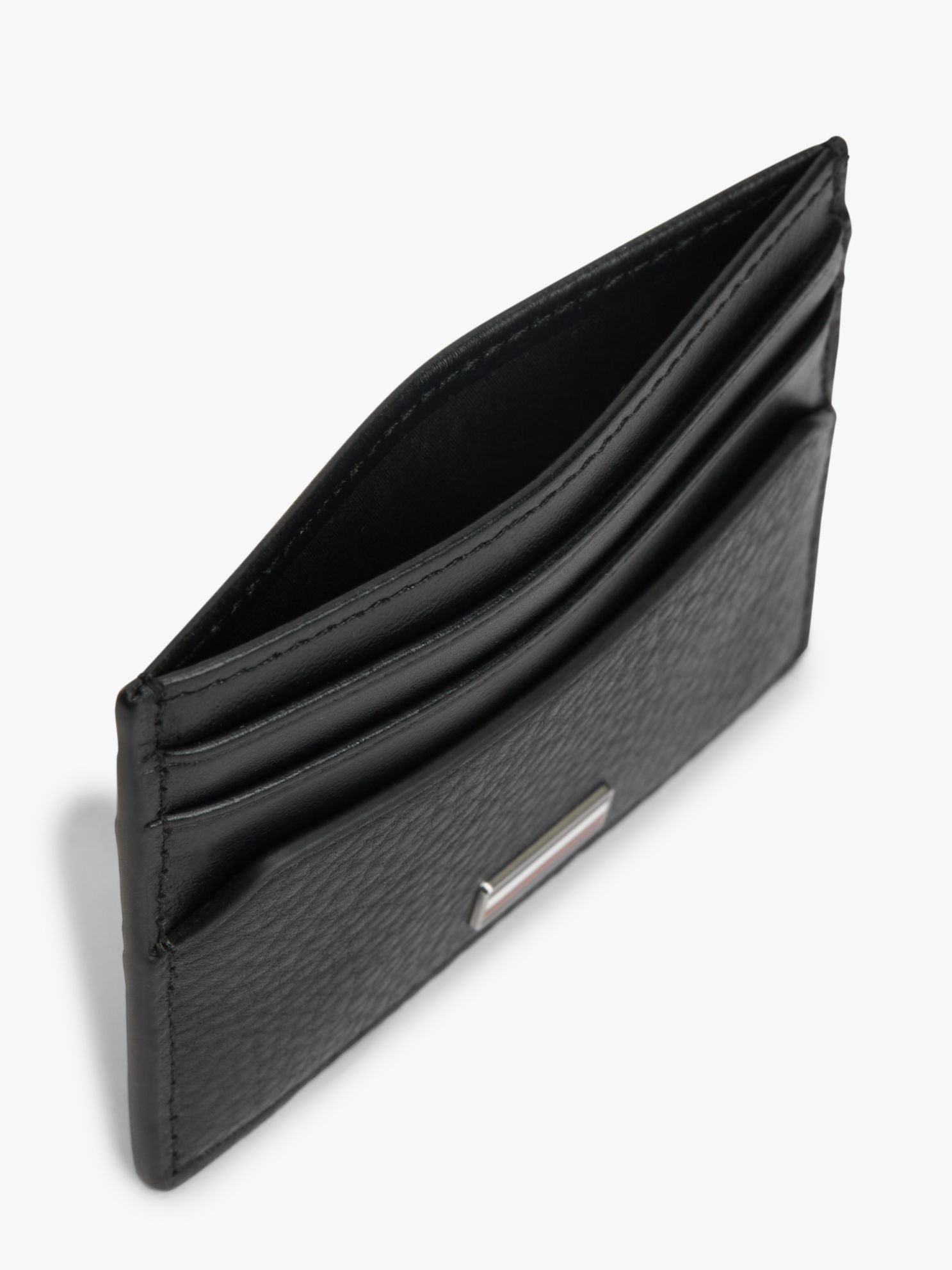 Tommy Hilfiger Pebbled Leather Card Holder