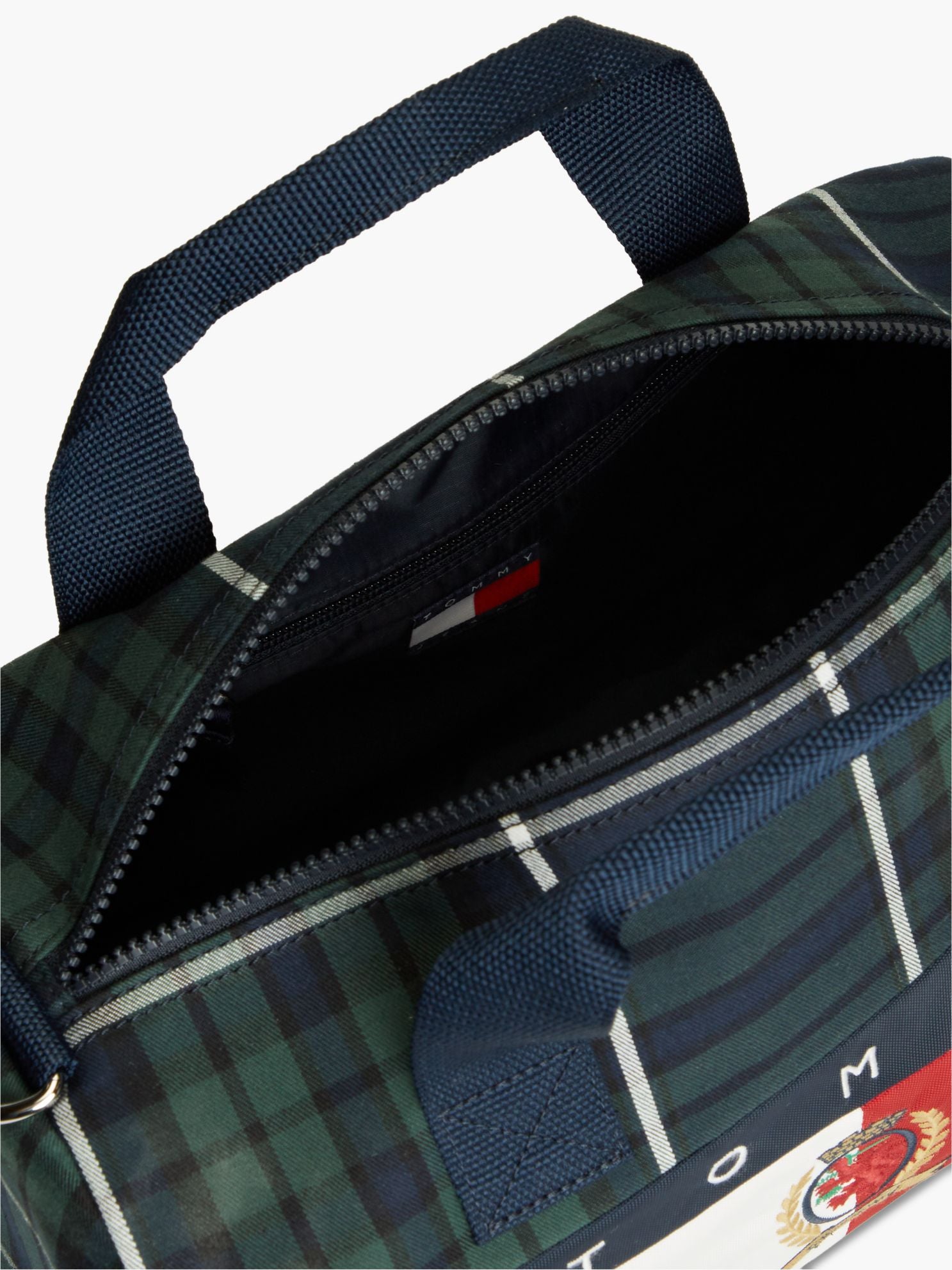 Tommy Hilfiger Tommy Jeans Archive Logo Plaid Duffel Bag