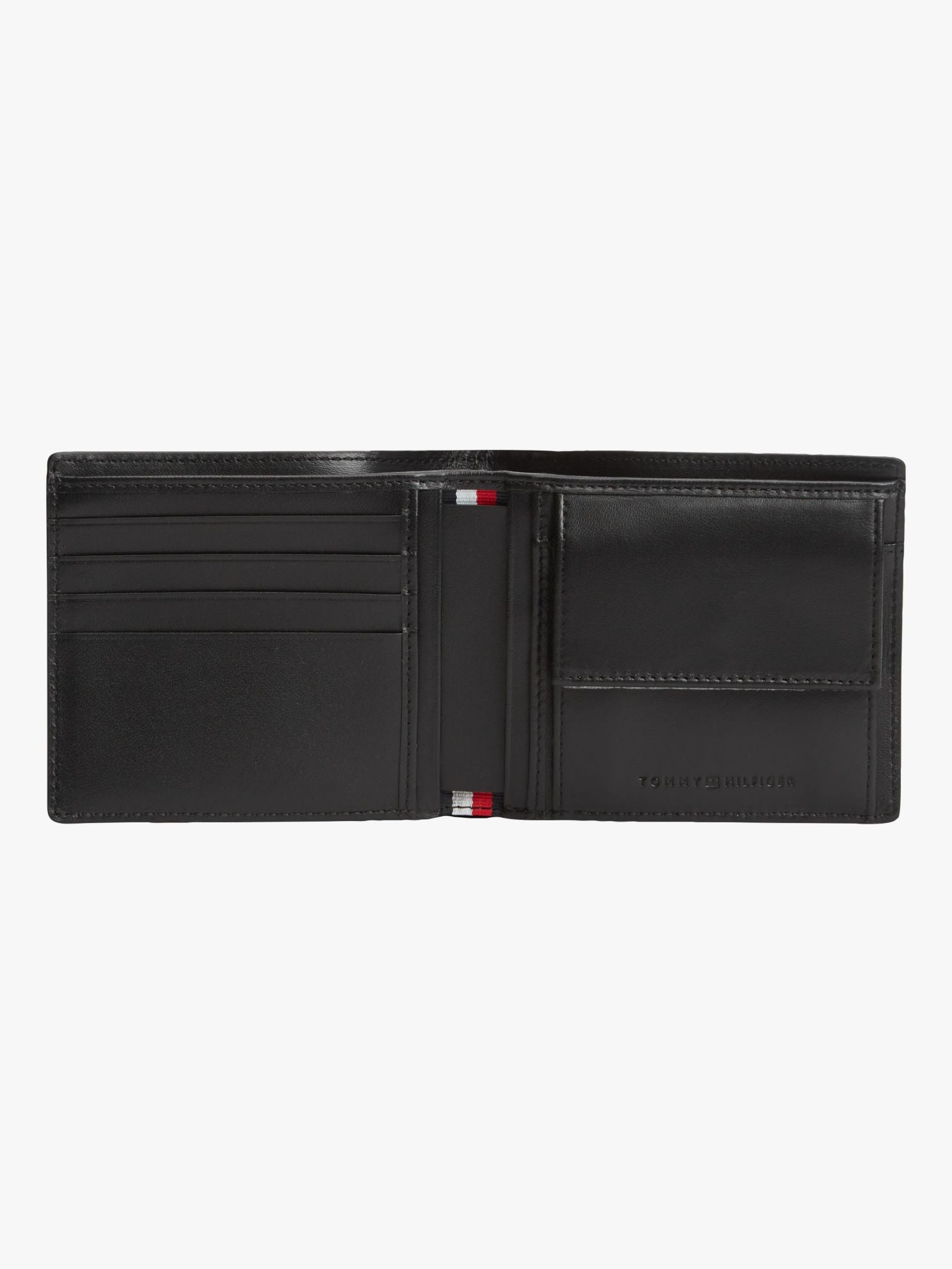 Tommy Hilfiger Hilfiger Logo Leather Card & Coin Wallet