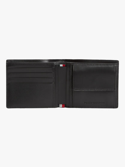 Tommy Hilfiger Hilfiger Logo Leather Card & Coin Wallet