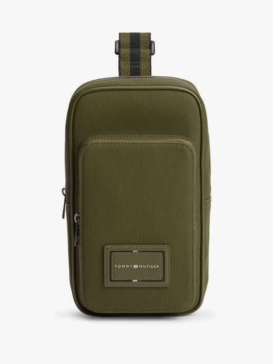 Tommy Hilfiger Hilfiger Logo Textured Sling Bag