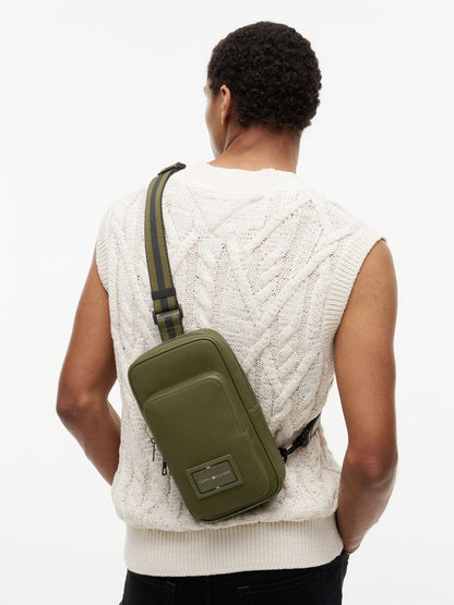 Tommy Hilfiger Hilfiger Logo Textured Sling Bag