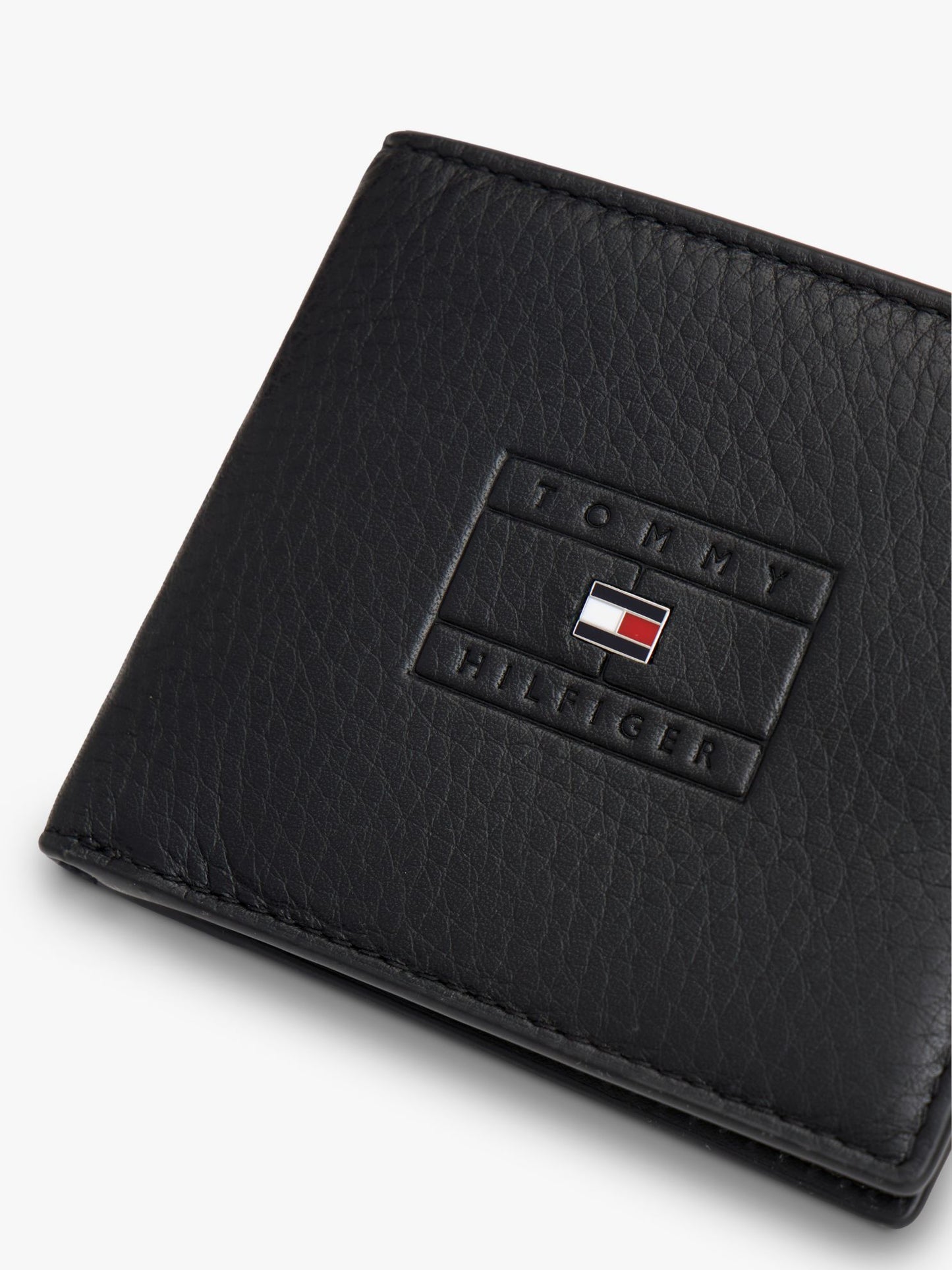 Tommy Hilfiger Pebbled Leather Bifold Wallet