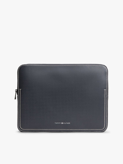 Tommy Hilfiger Allover Flag Logo Laptop Pouch