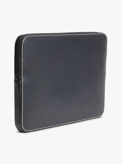 Tommy Hilfiger Allover Flag Logo Laptop Pouch