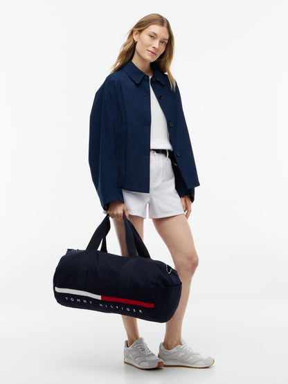 Tommy Hilfiger Flag Stripe Logo Duffel Bag