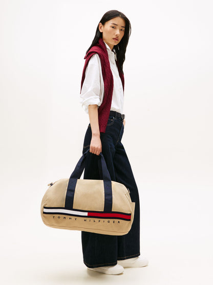 Tommy Hilfiger Flag Stripe Logo Duffel Bag