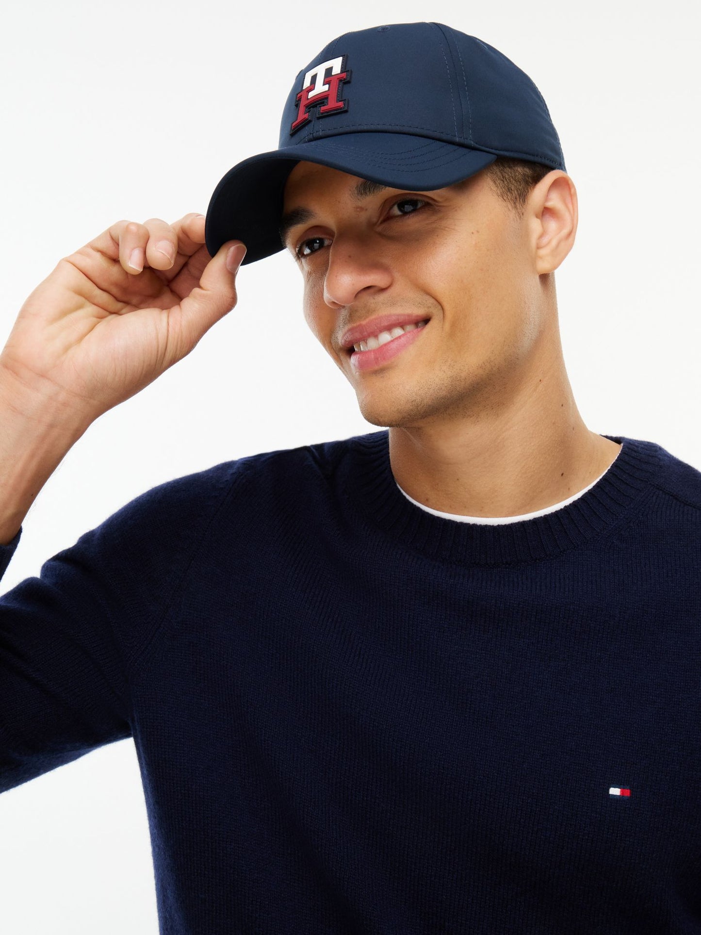 Tommy Hilfiger Monogram Patch Sport Baseball Cap