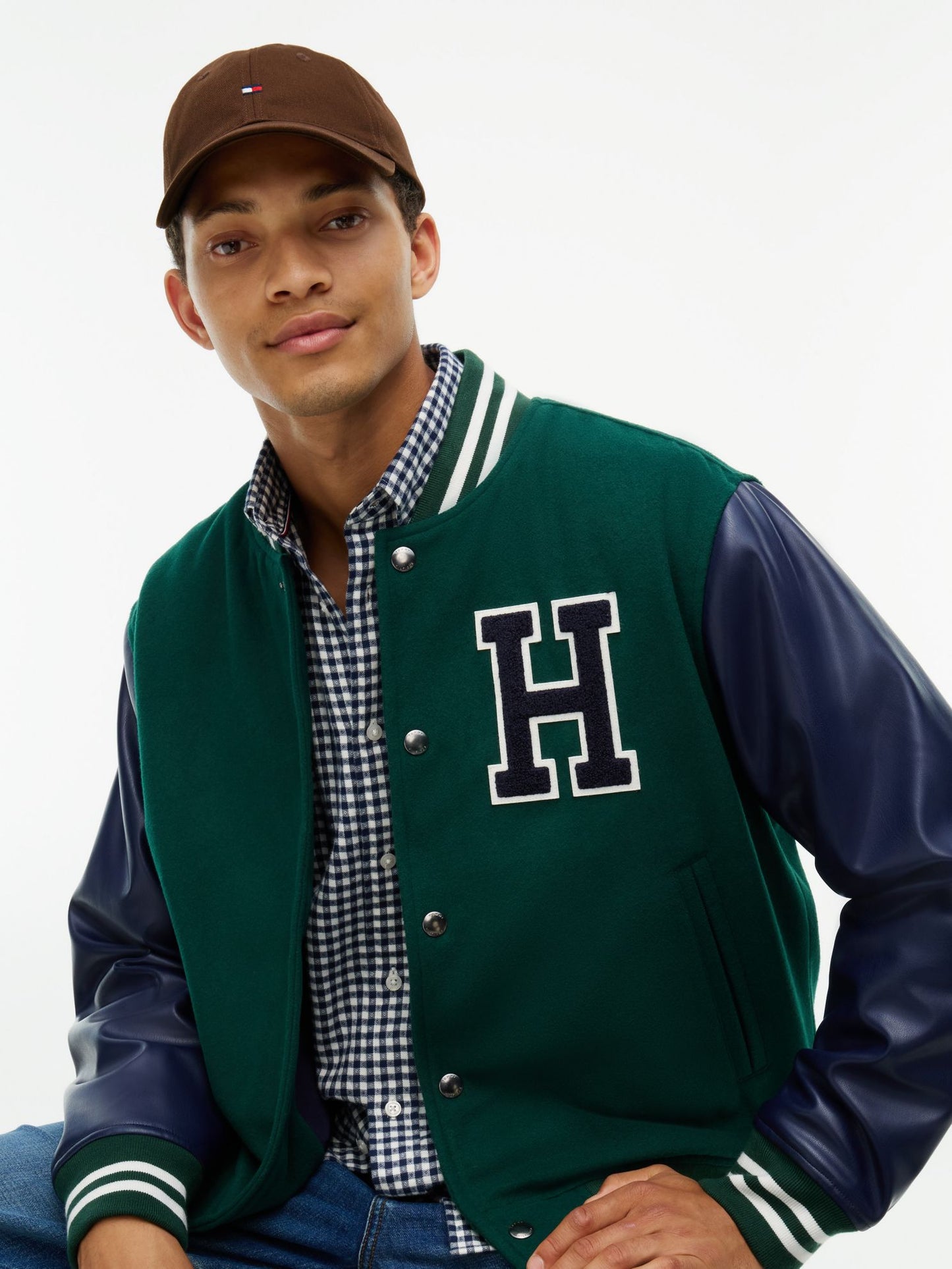 Tommy Hilfiger Flag Logo Baseball Cap