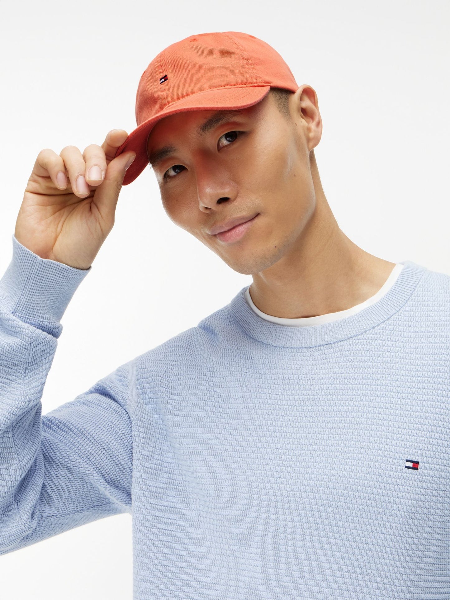 Tommy Hilfiger Flag Logo Baseball Cap