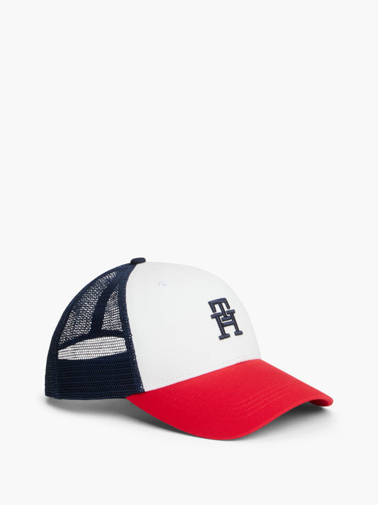 Tommy Hilfiger Monogram Colorblock Trucker Cap
