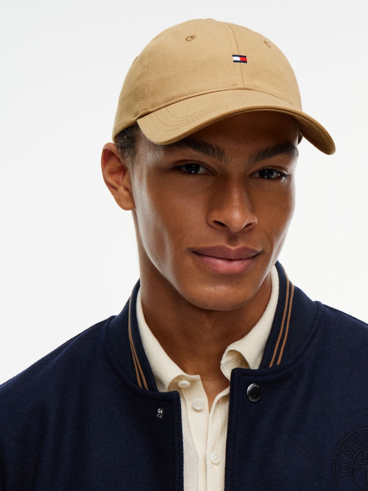 Tommy Hilfiger Flag Logo Baseball Cap
