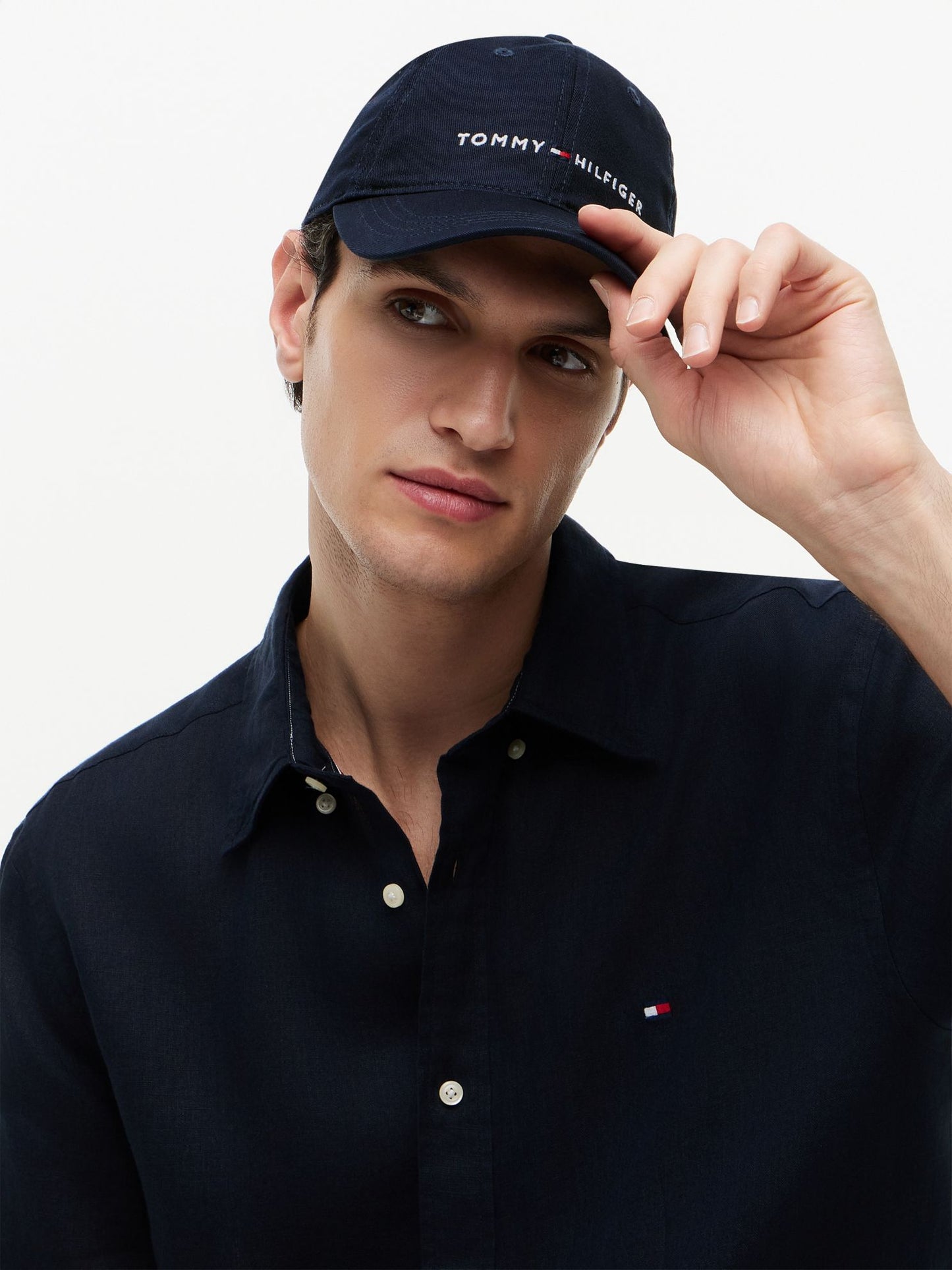 Tommy Hilfiger Embroidered Tommy Logo Baseball Cap