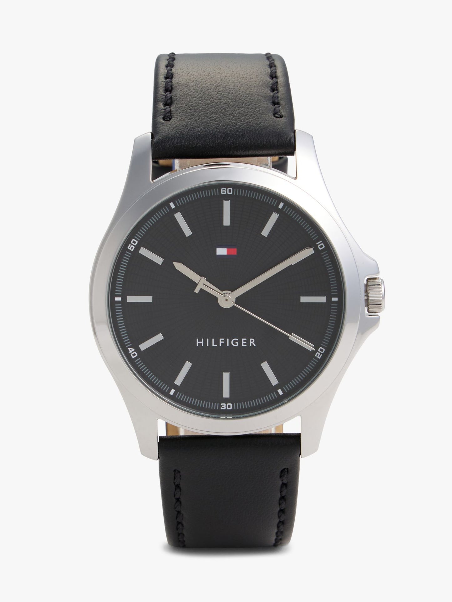 Tommy Hilfiger 43MM Leather Strap Sport Watch