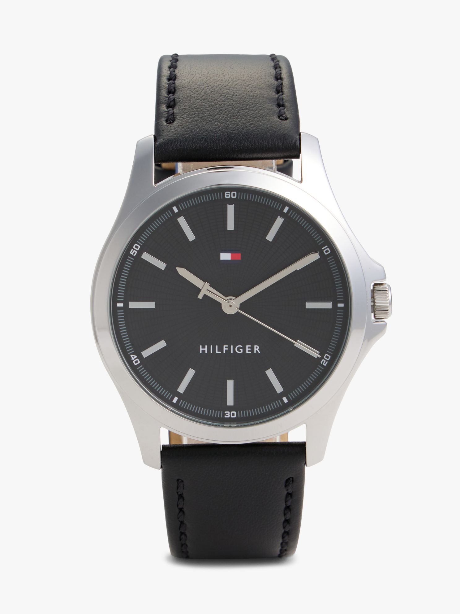 Tommy Hilfiger 43MM Leather Strap Sport Watch