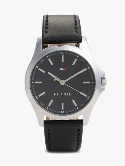 Tommy Hilfiger 43MM Leather Strap Sport Watch