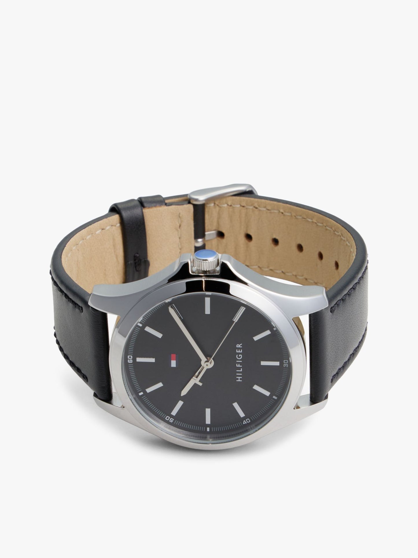 Tommy Hilfiger 43MM Leather Strap Sport Watch