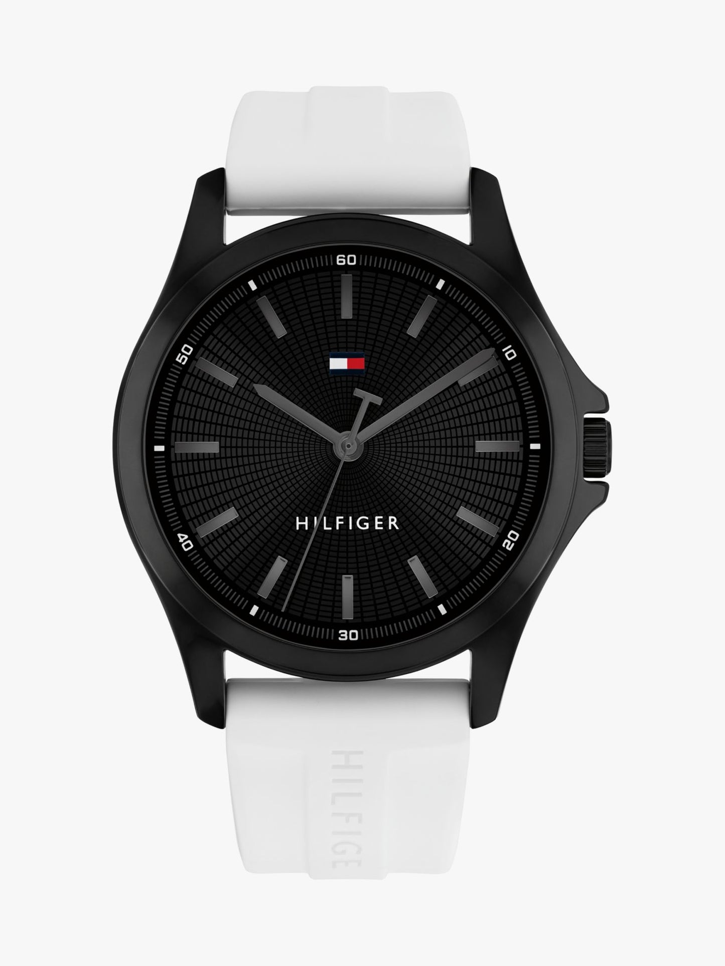 Tommy Hilfiger 43MM Silicone Strap Sport Watch