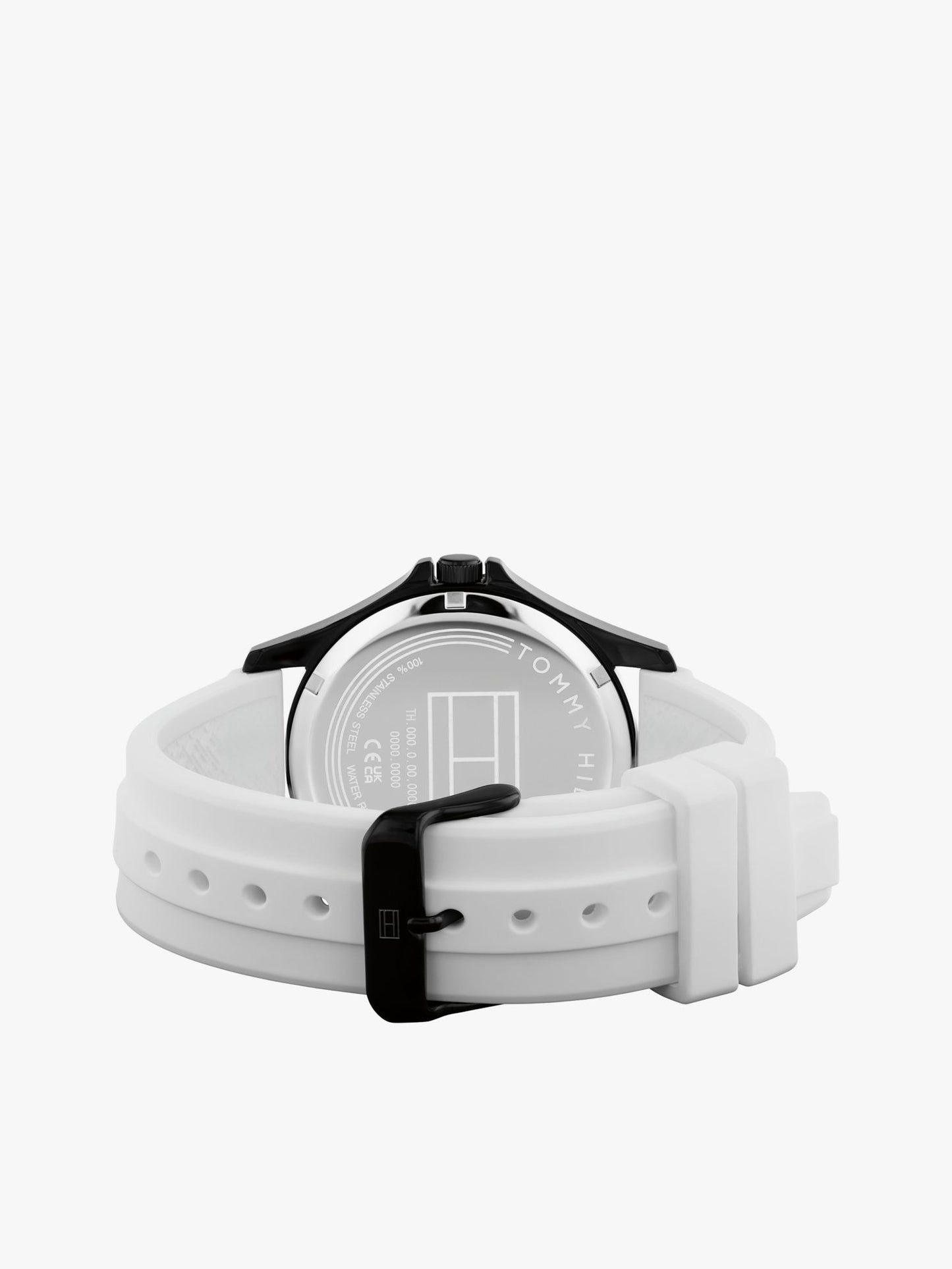 Tommy Hilfiger 43MM Silicone Strap Sport Watch