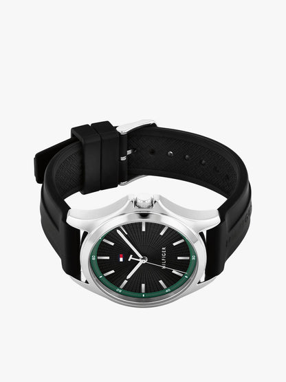 Tommy Hilfiger 43MM Silicone Strap Sport Watch