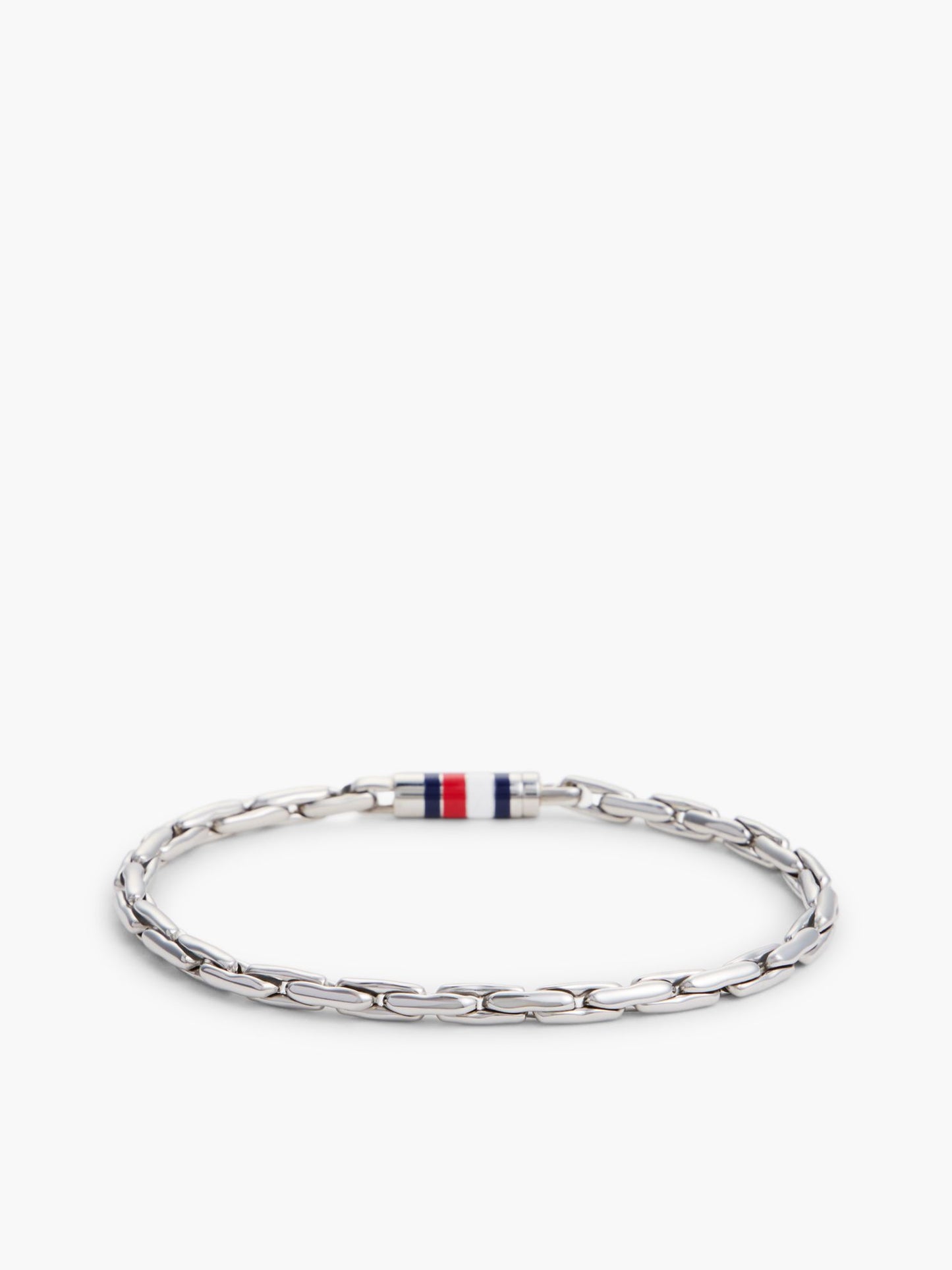 Tommy Hilfiger 6mm Signature Stripe Chain Bracelet