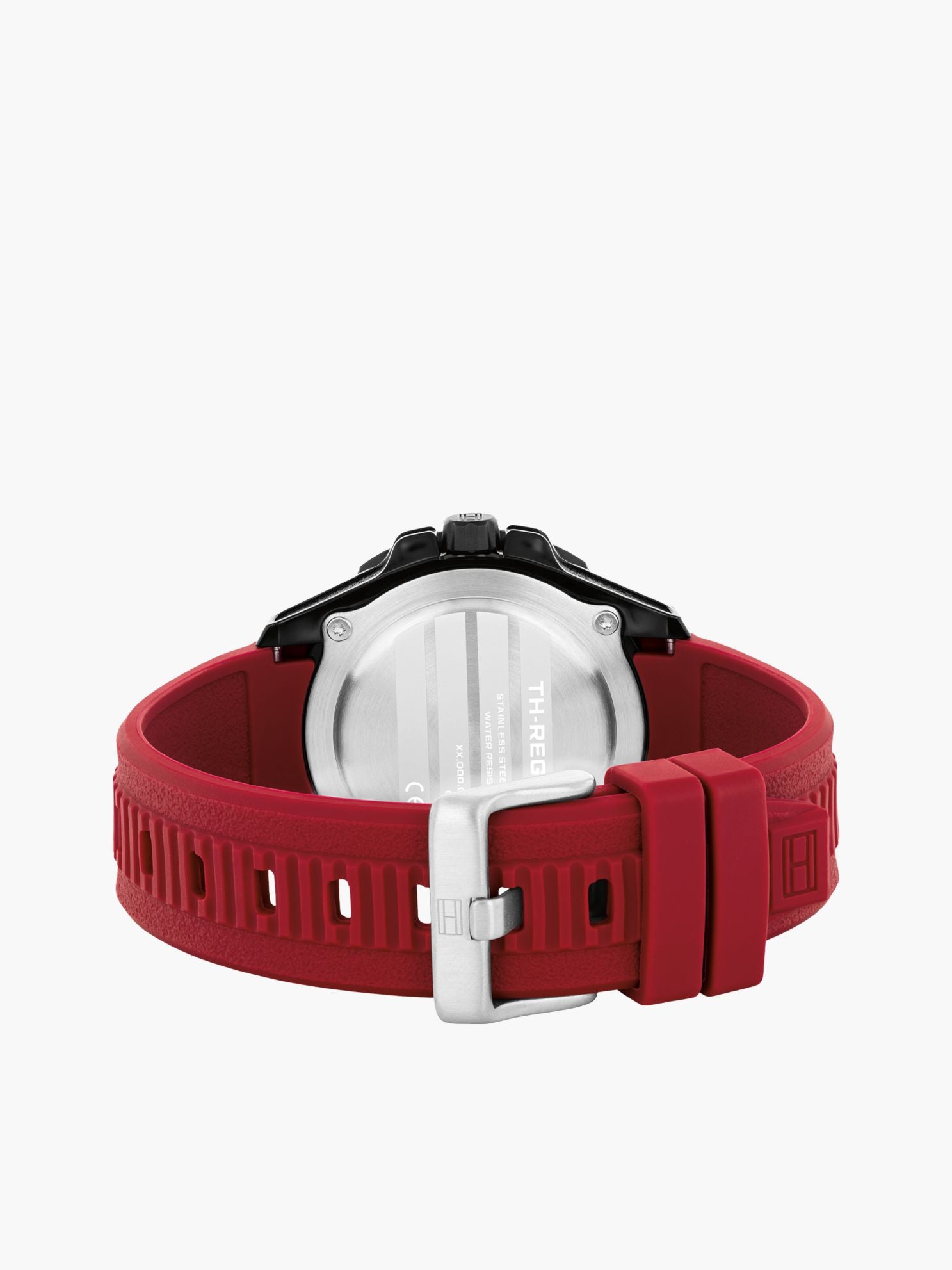Tommy Hilfiger 42MM Silicone Strap Sport Watch