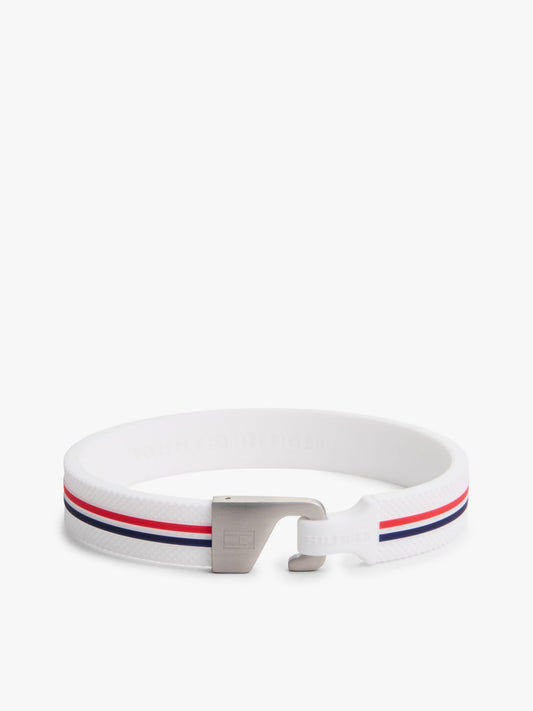 Tommy Hilfiger Signature Stripe Silicone Bracelet