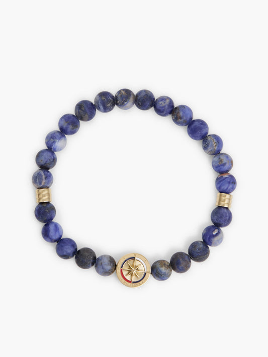 Tommy Hilfiger Compass Stretch Beaded Bracelet