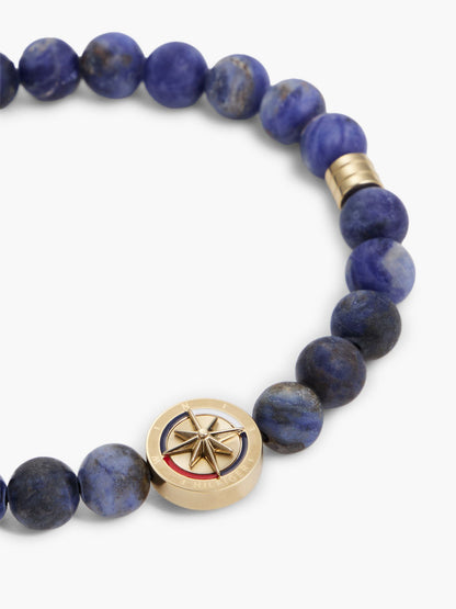Tommy Hilfiger Compass Stretch Beaded Bracelet