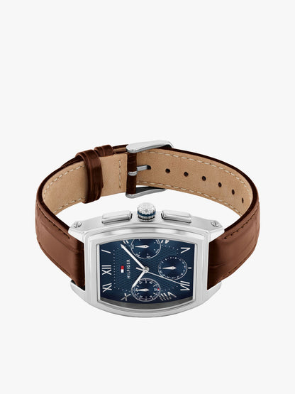 Tommy Hilfiger 36MM Leather Strap Multifunction Watch