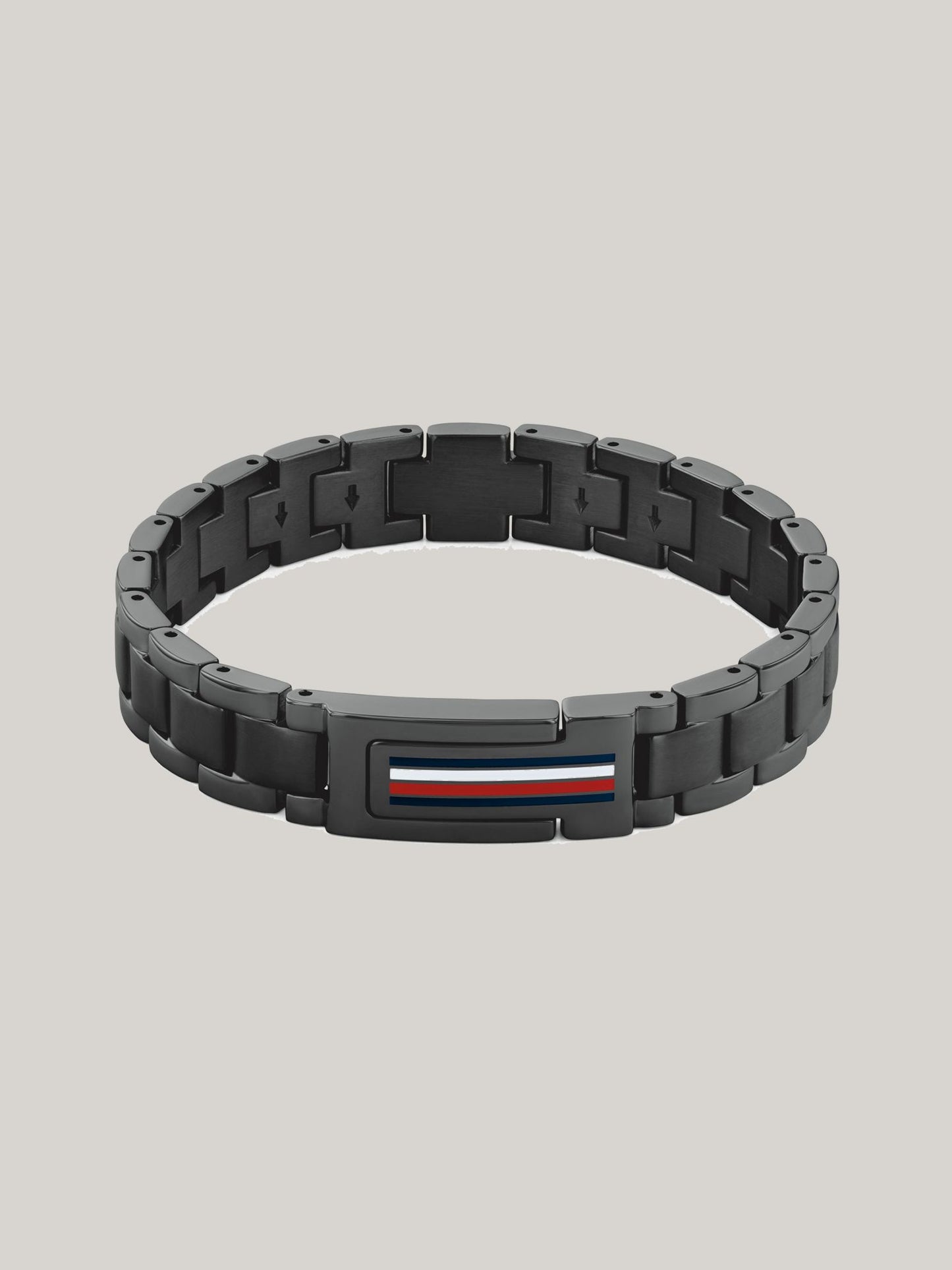 Tommy Hilfiger Flag Stripe Stainless Steel Bracelet