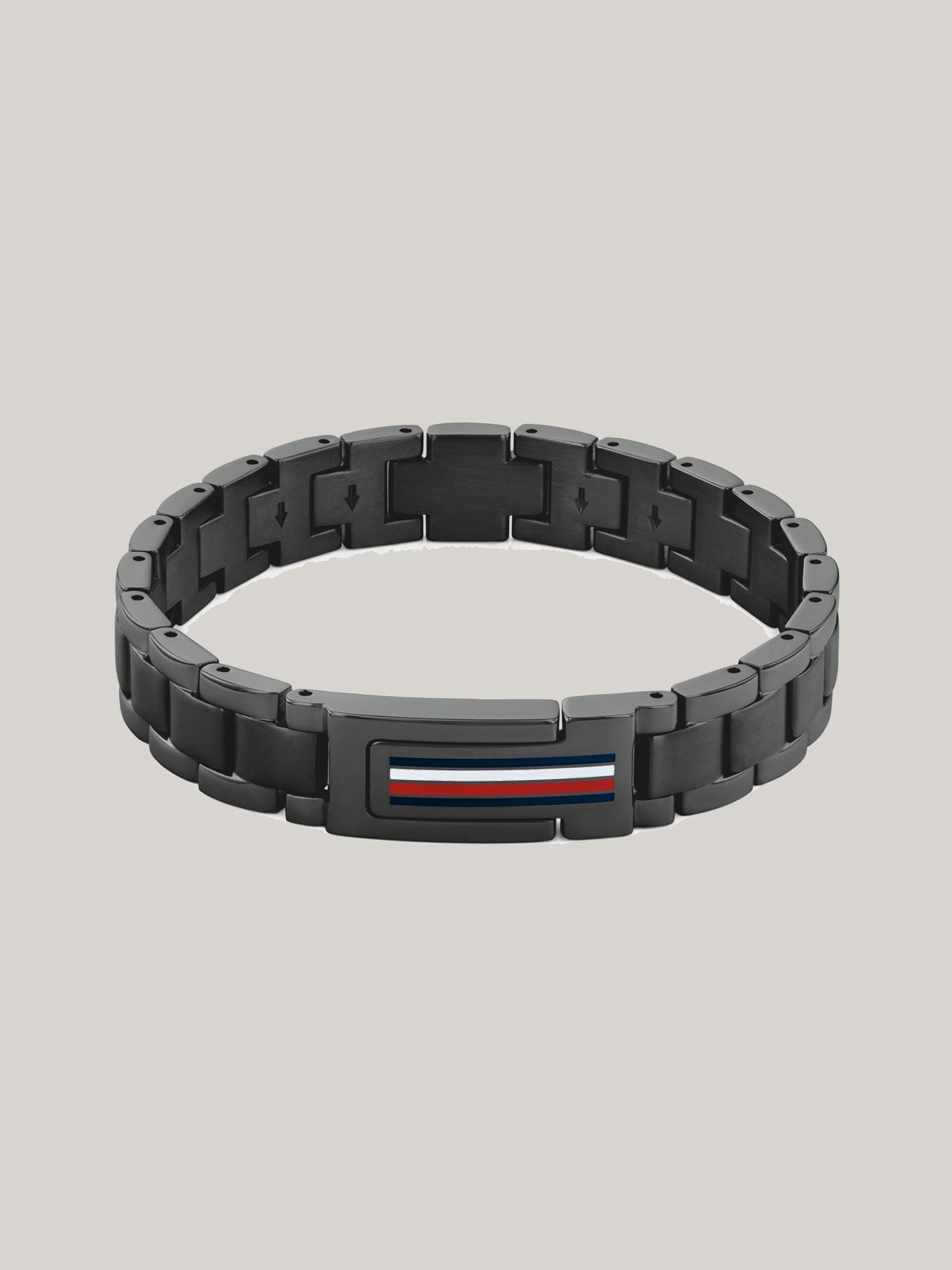 Tommy Hilfiger Flag Stripe Stainless Steel Bracelet